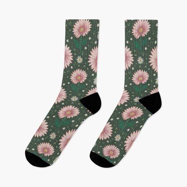 Item preview, Vibrant Pink Daisy Floral Pattern On designed and sold by DesigntshirtWB.