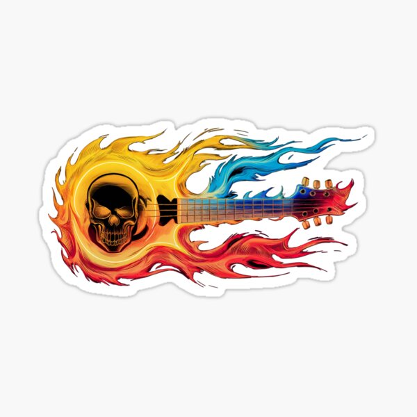 Artikel-Vorschau von Rockgitarre, designt und verkauft von NotesForMusic.