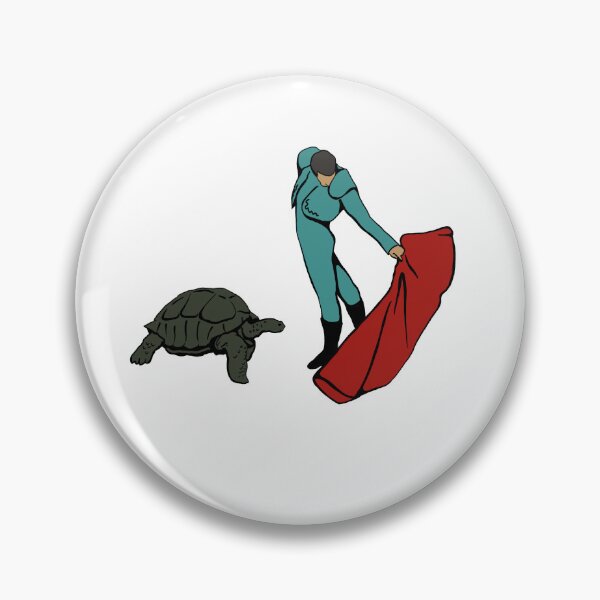 Item preview, Bullfighter fighting turtle  designed and sold by megakingtshirt.