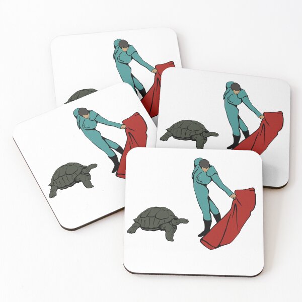 Item preview, Bullfighter fighting turtle  designed and sold by megakingtshirt.