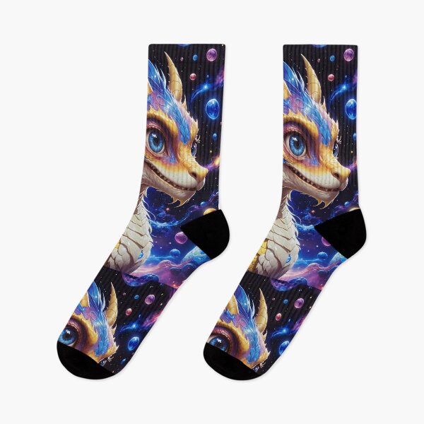 Item preview, Cute Magical Anime Kawaii Galaxy Dragon designed and sold by TheArtOfPat.