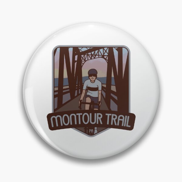 Item preview, Montour Trail - Pennsylvania cycler designed and sold by Moritz Schwäble.