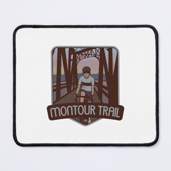 Item preview, Montour Trail - Pennsylvania cycler designed and sold by Moritz Schwäble.