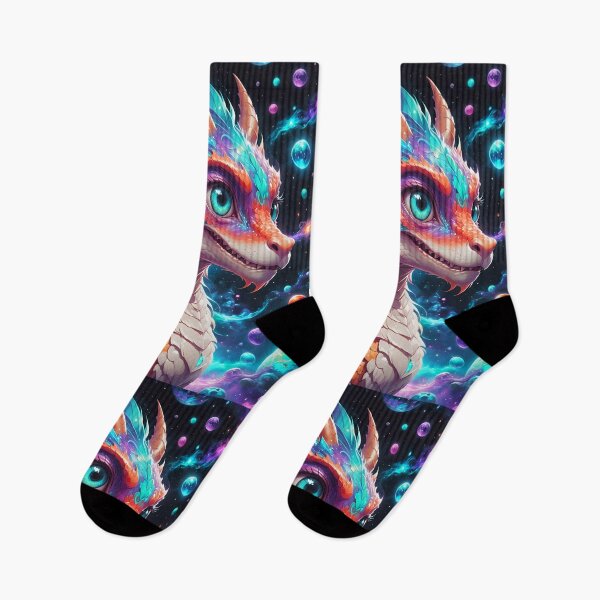 Item preview, Cute Magical Anime Kawaii Galaxy Dragon designed and sold by TheArtOfPat.