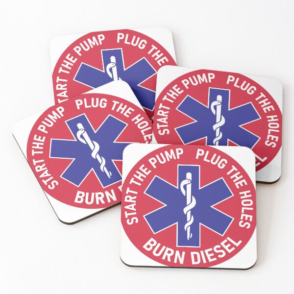 Item preview, EMT Star of Life BURN DIESEL designed and sold by ShineOn190.