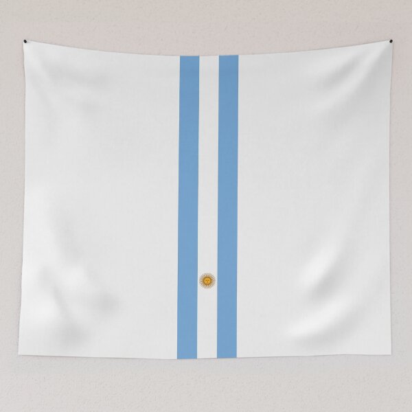 Item preview, Argentina Stripe Flag designed and sold by Candie-Shop.