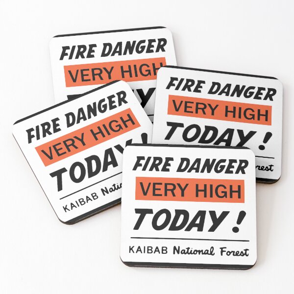 Item preview, Fire Danger National Forest KAIBAB designed and sold by ShineOn190.