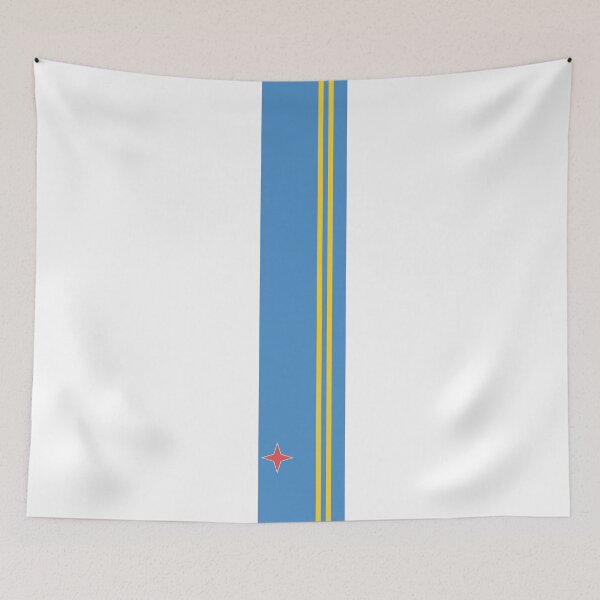 Item preview, Aruba Stripe Flag designed and sold by Candie-Shop.