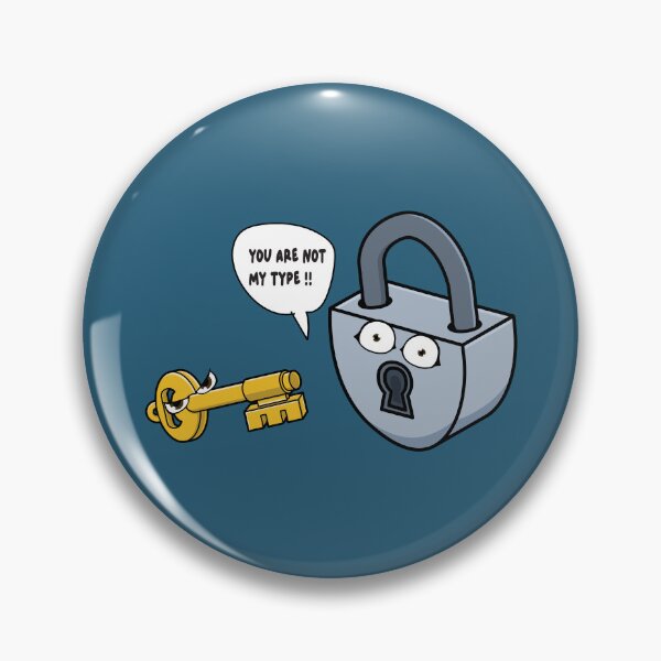 Item preview, Funny key with padlock  designed and sold by Donutlovers.