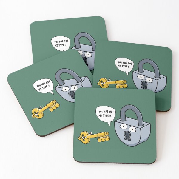 Item preview, Funny key with padlock  designed and sold by Donutlovers.