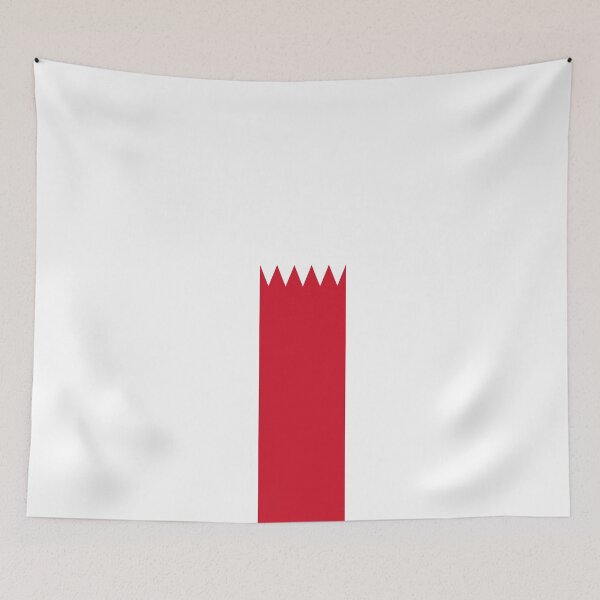 Item preview, Bahrain Stripe Flag designed and sold by Candie-Shop.