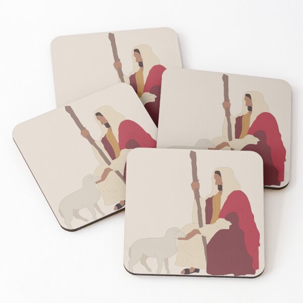 Item preview, Christian Bible Graphic || Jesus and a Lamb designed and sold by Jordan Ramitt.