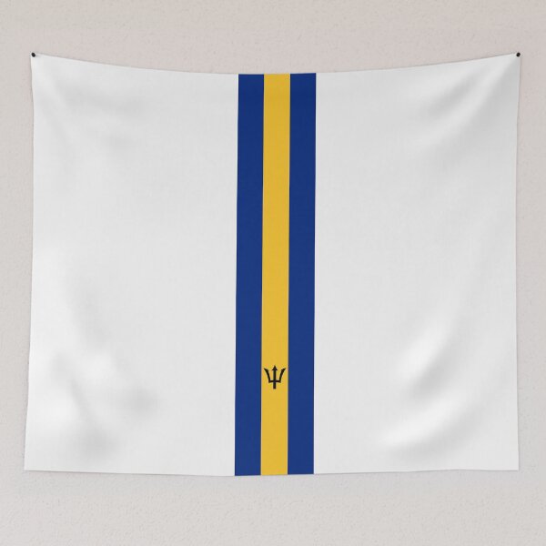 Item preview, Barbados Stripe Flag designed and sold by Candie-Shop.