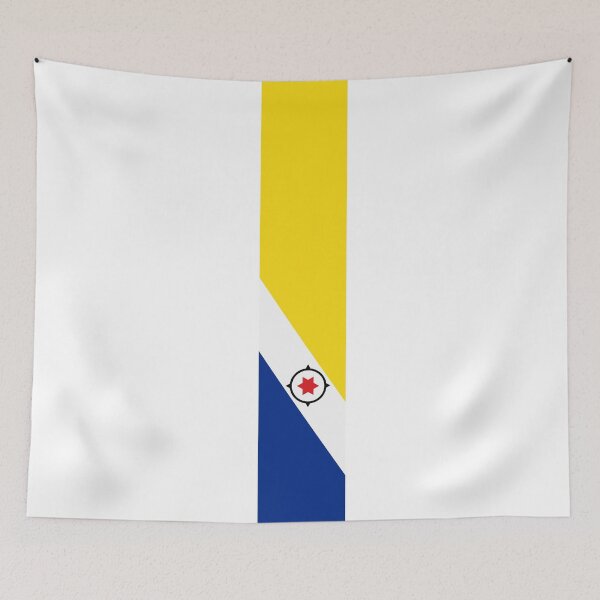 Artikelvorschau, Bonaire Streifenflagge entworfen und verkauft von Candie-Shop.