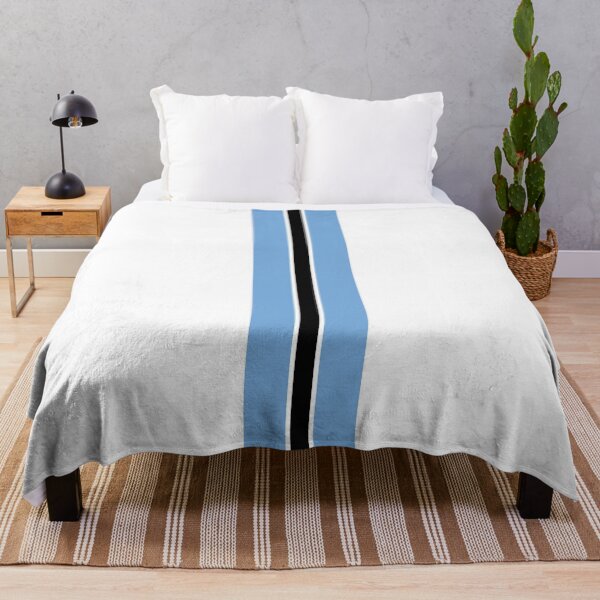 Item preview, Botswana Stripe Flag designed and sold by Candie-Shop.