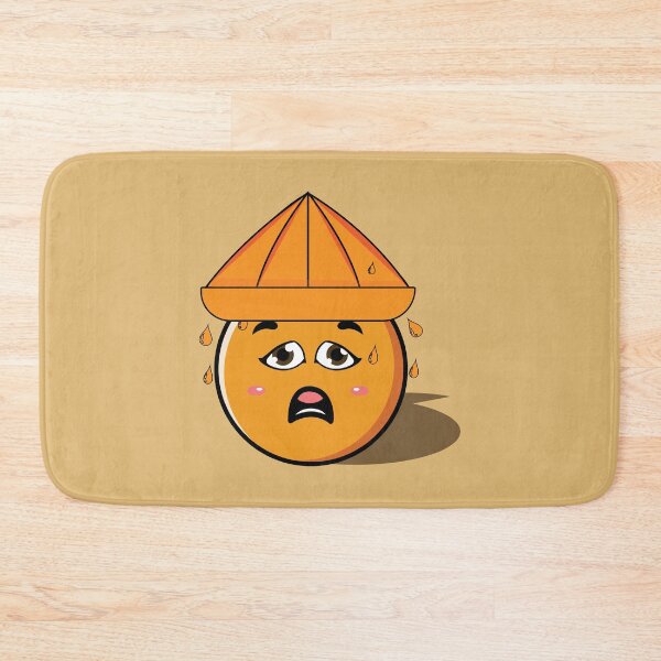 Item preview, Funny orange fruit sweating with juicer on designed and sold by Donutlovers.