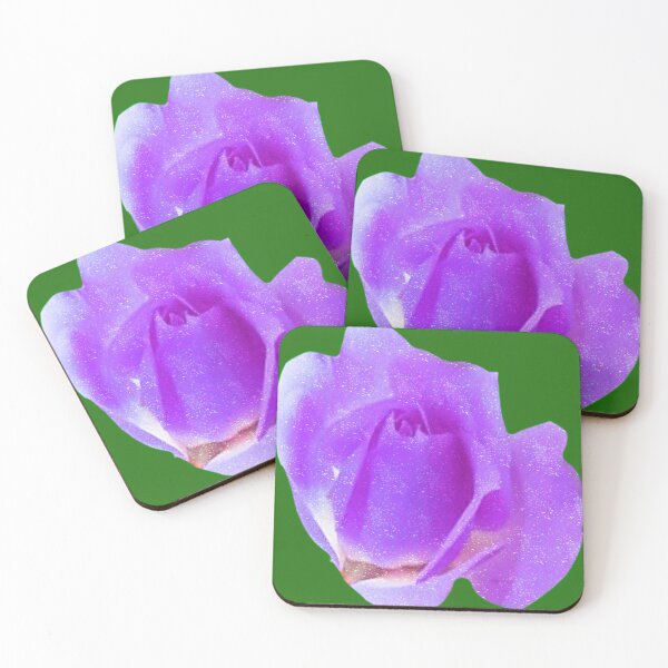 Item preview, Beautiful Stained Glass Purple Rose Photography / Single Purple Rose Photography / Macro Purple Rose designed and sold by Victoria Rose.