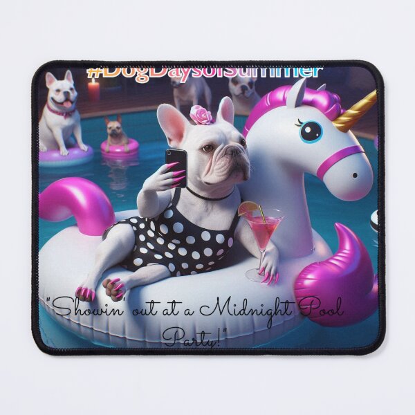 Item preview, French Bulldog Social Media Star Taking Selfie designed and sold by TheDogOnIt.
