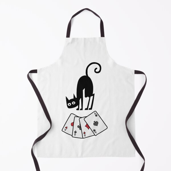 Item preview, Cat Falls in Love with 4 of a Kind Poker Hand designed and sold by GoblinBoutique.