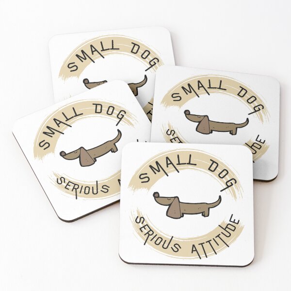 Item preview, Dachshund: Small Dog, Serious Attitude designed and sold by Fleurimante.