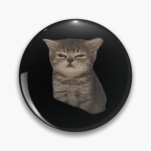 Item preview, sulky mad sad cat meme  designed and sold by maries-shopz.