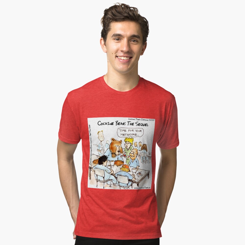 Item preview, Tri-blend T-Shirt designed and sold by ltcartoons.