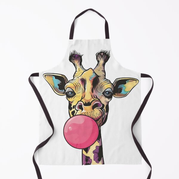 Item preview, Funny Giraffe with Bubble Gum designed and sold by dharanna.