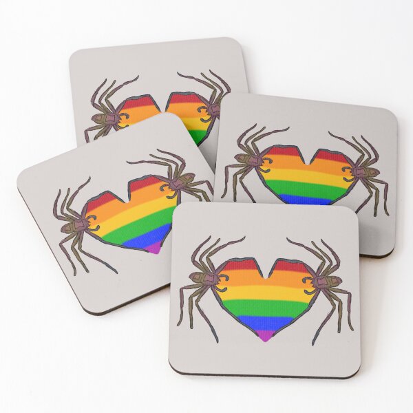 Item preview, Pride spiders designed and sold by Echo-Bolt27.