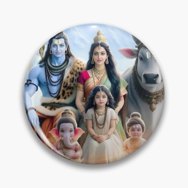 Item preview, Lord Shiva Family blessings  designed and sold by Eshant.