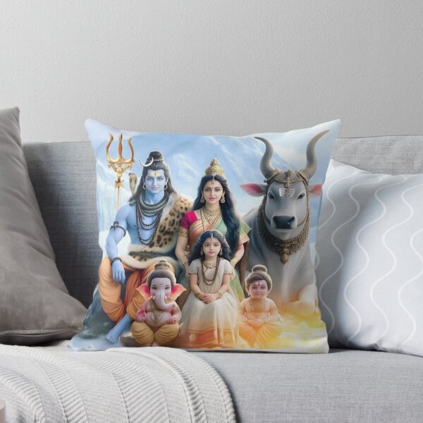 Item preview, Lord Shiva Family blessings  designed and sold by Eshant.