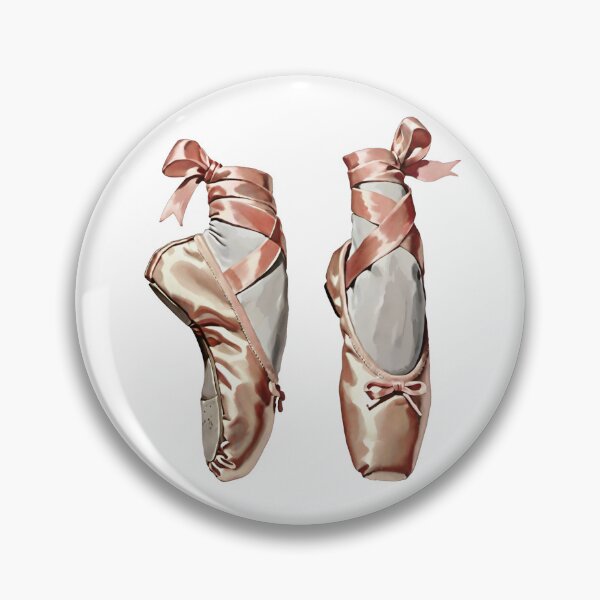 Item preview, Ballet Shoes, inspired by "Dame in Het Roze" by Jean Gouweloos designed and sold by BovineDesignsCA.