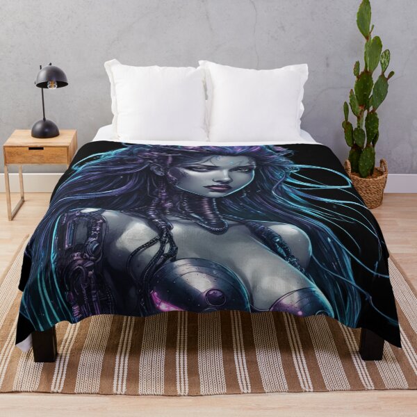 Item preview, Beautiful Cybernetic Goddess, Unique Design designed and sold by Burn-Ego.