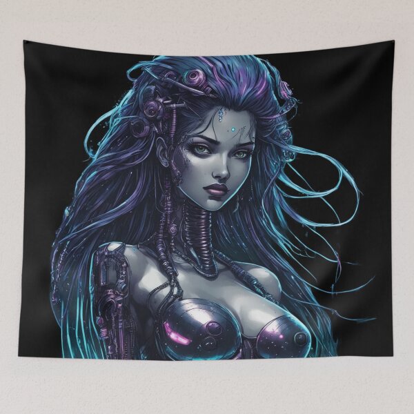 Item preview, Beautiful Cybernetic Goddess, Unique Design  designed and sold by Burn-Ego.