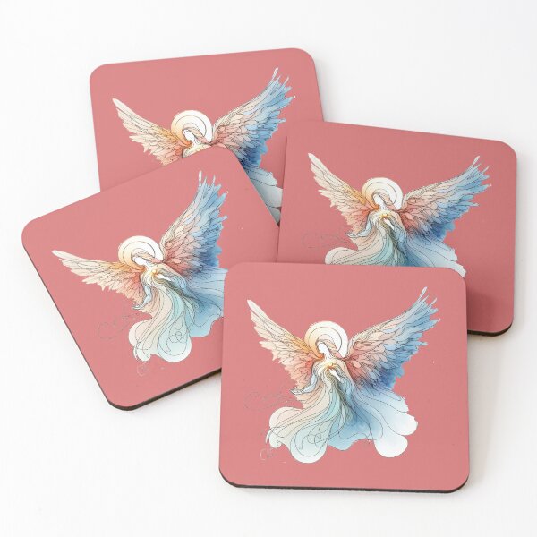 Item preview, Guardian Angel 3D Sketch Art ,   designed and sold by PaintMeWorld.
