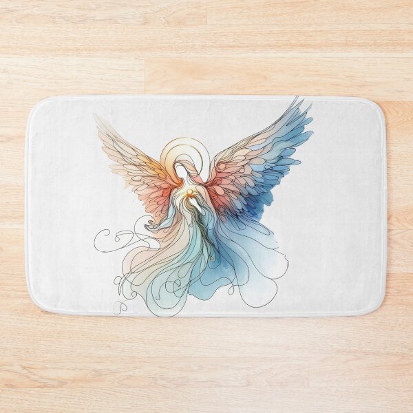 Item preview, Guardian Angel 3D Sketch Art ,   designed and sold by PaintMeWorld.