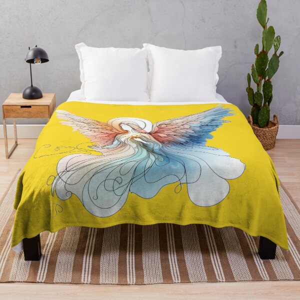Item preview, Guardian Angel 3D Sketch Art , designed and sold by PaintMeWorld.