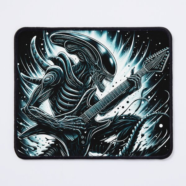 Item preview, Xenomorph Black Metal Shirt designed and sold by RebusArts.