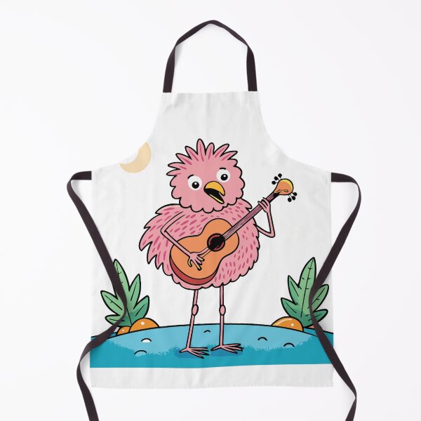 Item preview, Fluffy Flamingo Strumming a Guitar and Singing designed and sold by omerfdln34.
