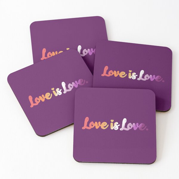 Item preview, Love is Love Pride with Lesbian Flag Colors designed and sold by · GAMING SOUL ·.