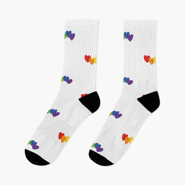 Item preview, Hearts rainbow colors designed and sold by Inspirationmotivation.