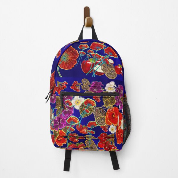 Item preview, Dance of poppies, strawberries, apples in the blue!!! designed and sold by Maruly.