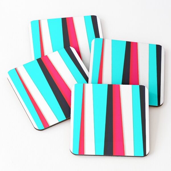 Item preview, line coral turquoise designed and sold by UZRWRLD .