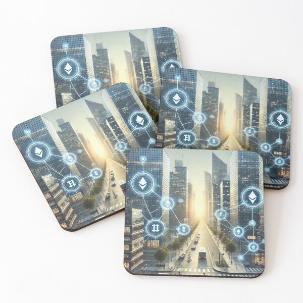 Item preview, Ethereal Urban Cryptocurrencies designed and sold by Marinaso.