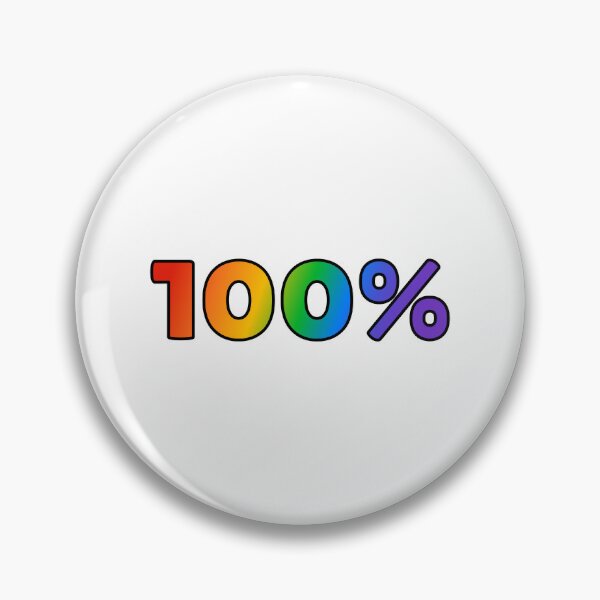 Item preview, 100 percent gay  designed and sold by Inspirationmotivation.