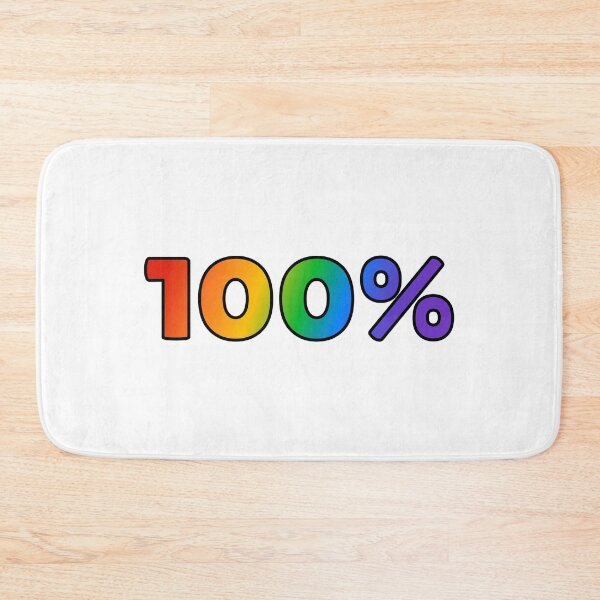 Item preview, 100 percent gay  designed and sold by Inspirationmotivation.