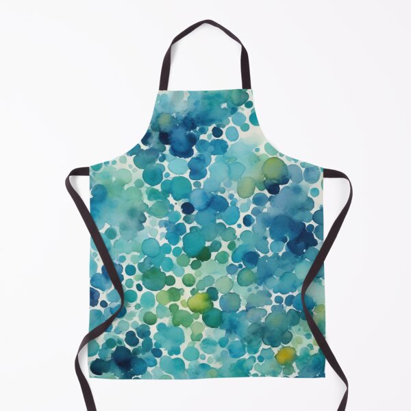 Item preview, Blue spots watercolor pattern designed and sold by Gabriela McDaniel.