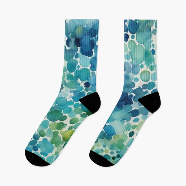 Item preview, Blue spots watercolor pattern designed and sold by Gabriela McDaniel.