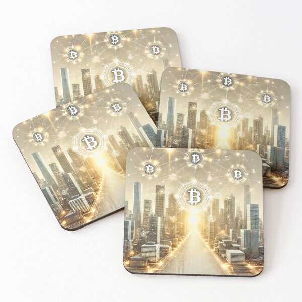 Item preview, Golden City of Bitcoin designed and sold by Marinaso.