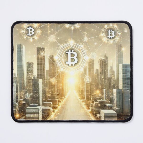 Item preview, Golden City of Bitcoin designed and sold by Marinaso.
