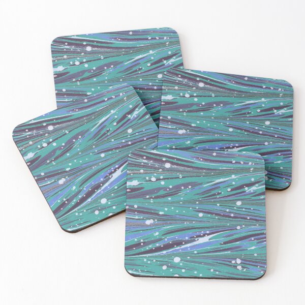 Item preview, Vintage Book Endpaper Marbled Design designed and sold by newnouveau.
